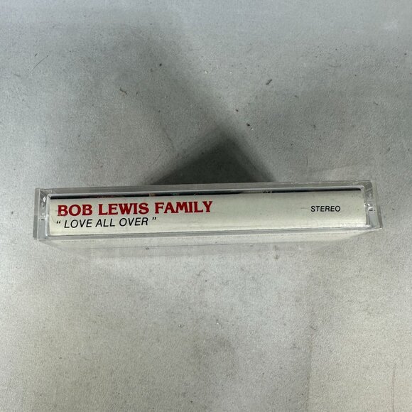 Bob Lewis Family "Love All Over" Cassette Album Country Gospel Stereo - Picture 2 of 5
